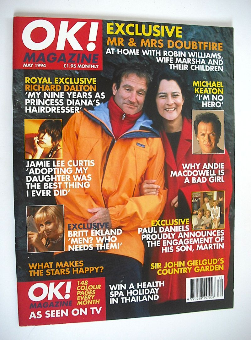 OK! magazine - Robin Williams cover (May 1994)