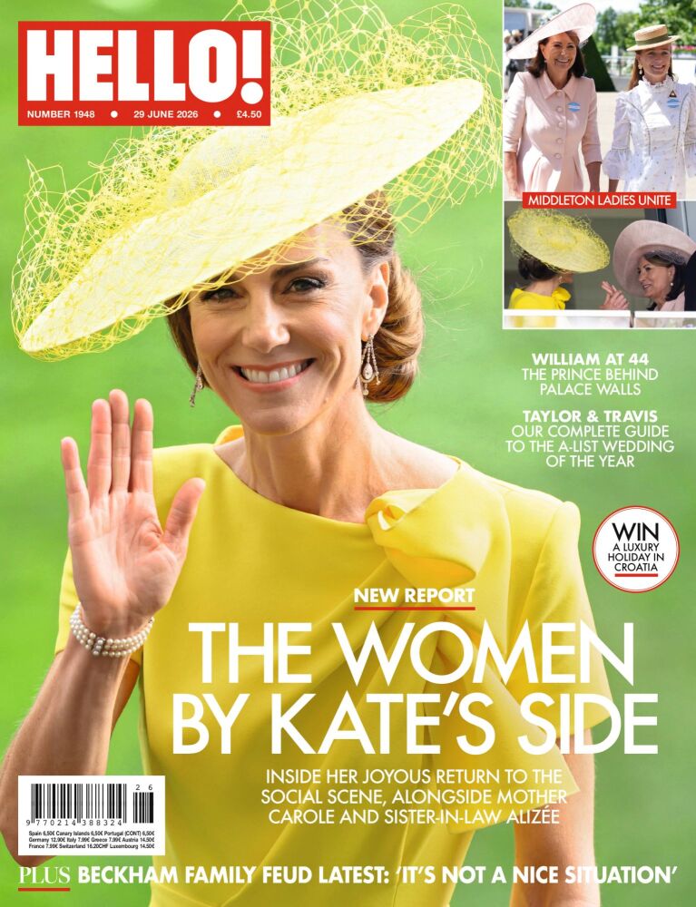 Hello! magazine - Kate Middleton cover (29 June 2026 - Issue 1948)