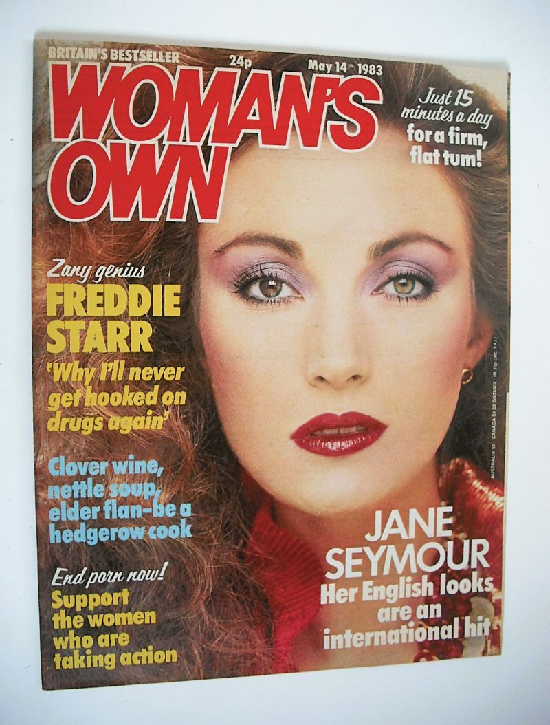 Woman's Own magazine - 14 May 1983 - Jane Seymour cover
