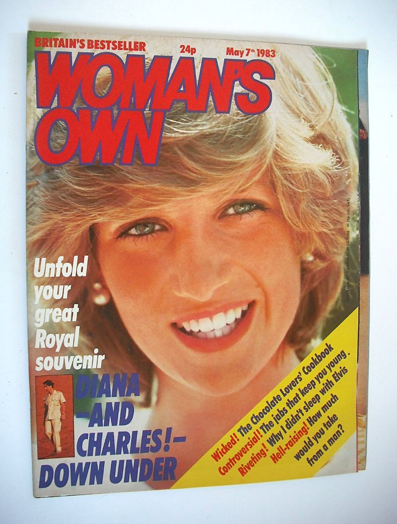 Woman's Own magazine - 7 May 1983 - Princess Diana cover
