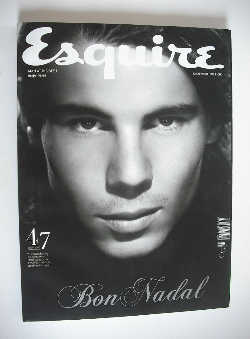 <!--2011-12-->Esquire magazine - Rafael Nadal cover (December 2011 - Spanis