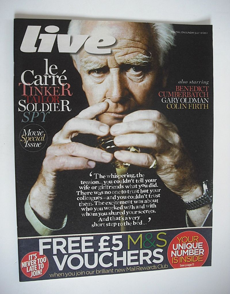 Live magazine - John le Carre cover (10 July 2011)