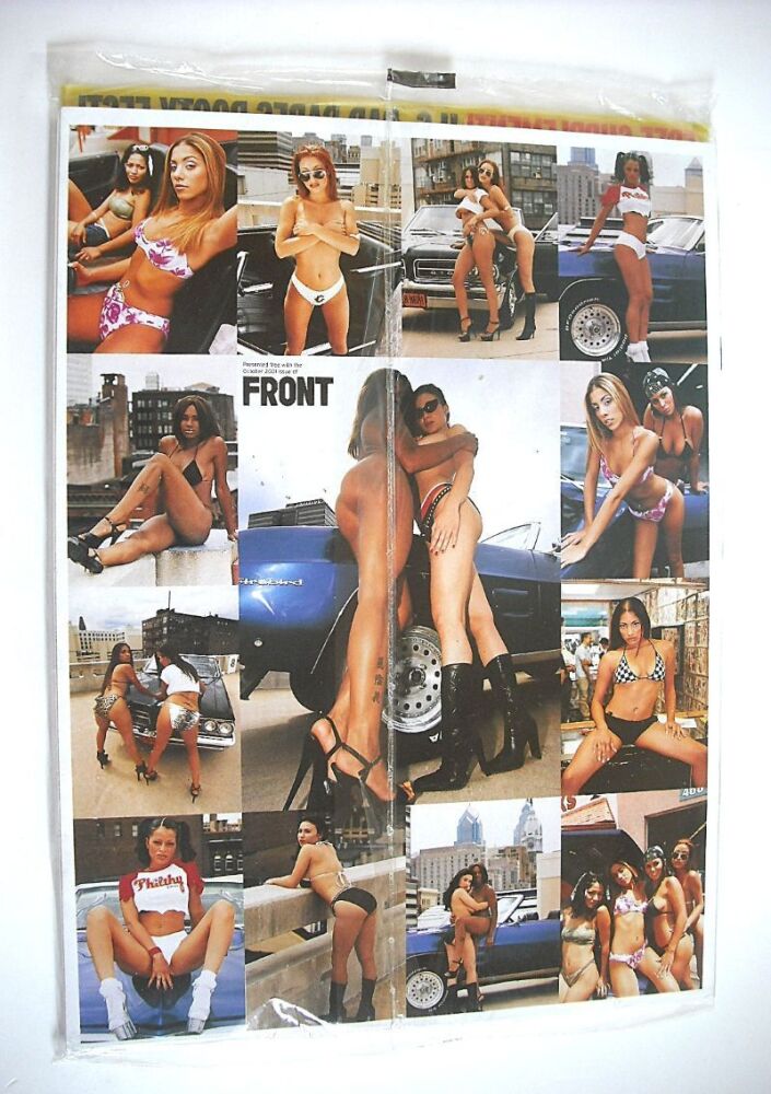 Front magazine - Christina Aguilera cover (October 2001)