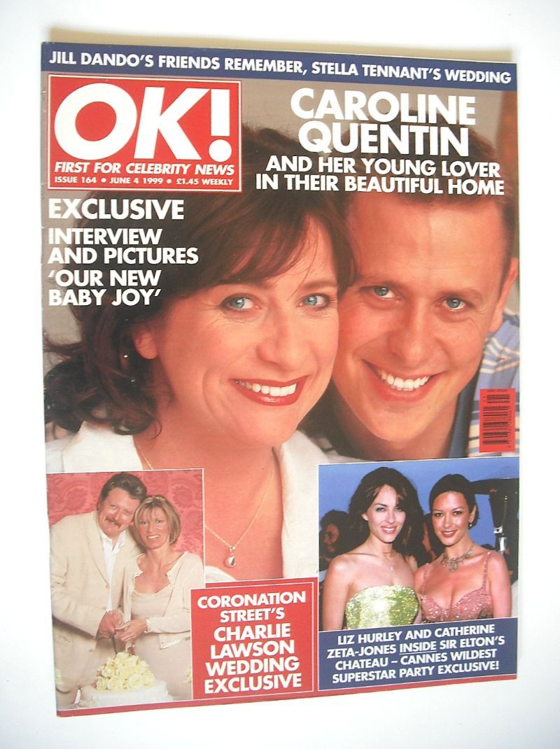 OK! magazine - Caroline Quentin cover (4 June 1999 - Issue 164)
