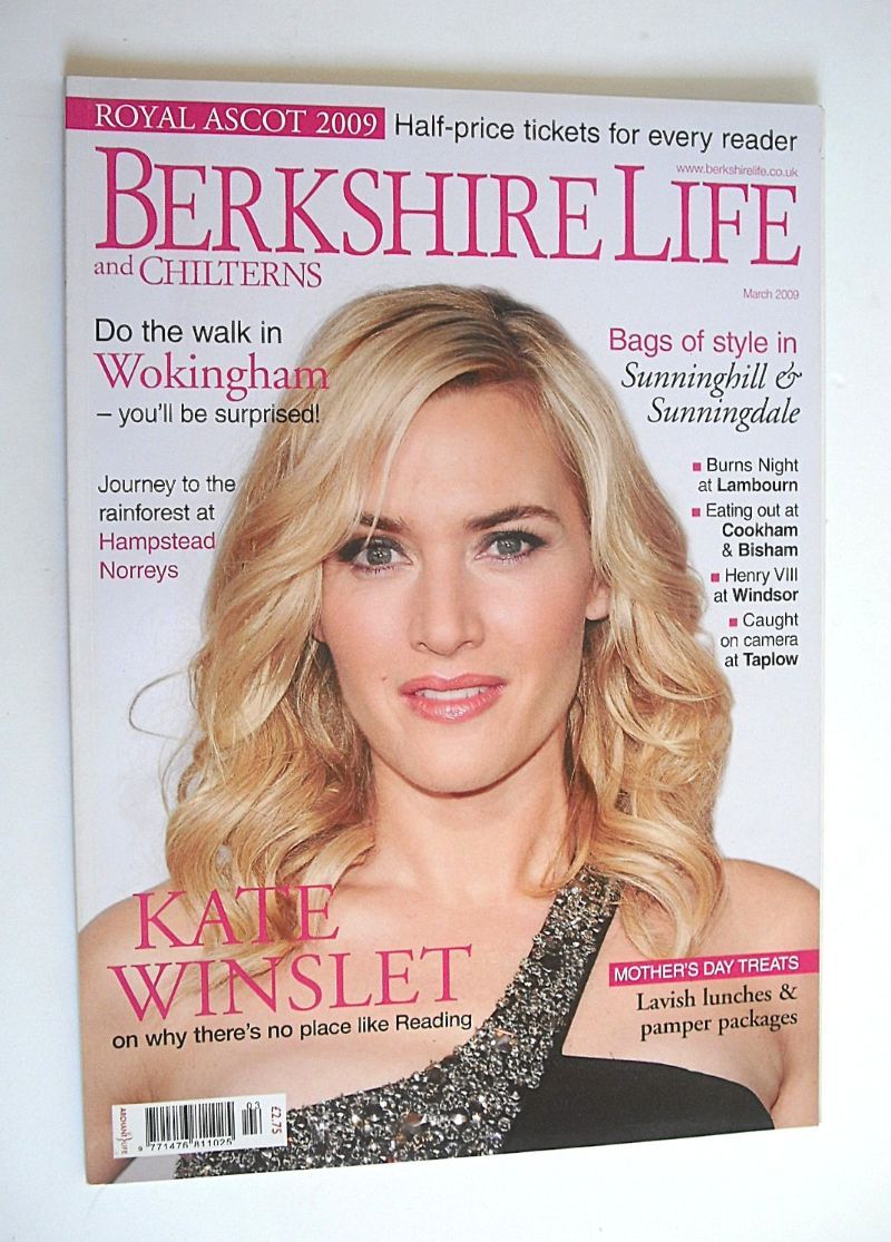 Berkshire Life magazine - Kate Winslet cover (March 2009)