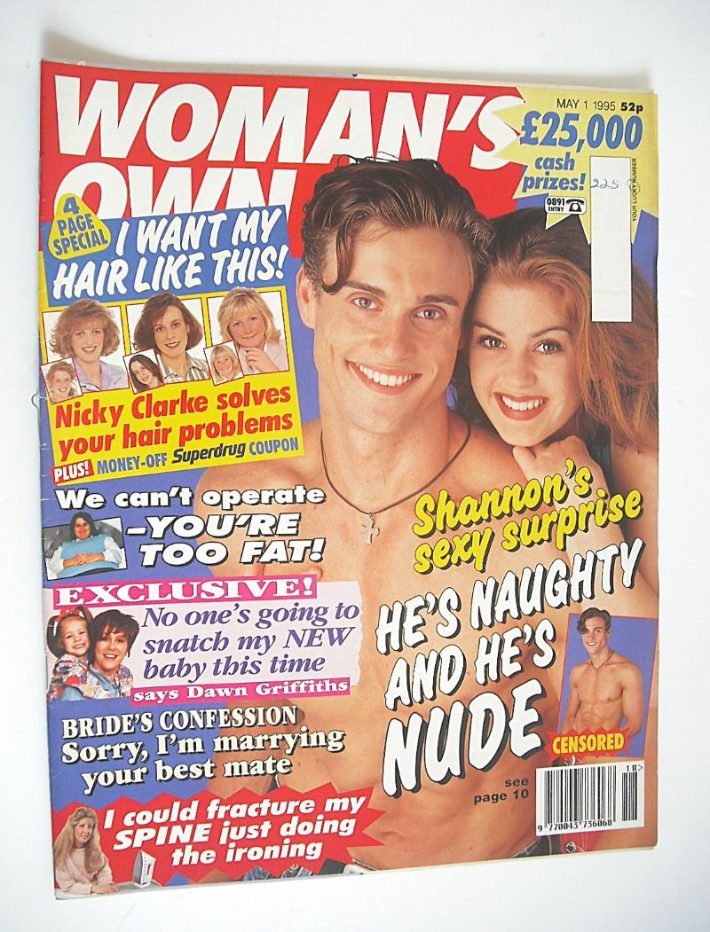 Woman's Own magazine - 1 May 1995 - Daniel Goddard and Isla Fisher cover