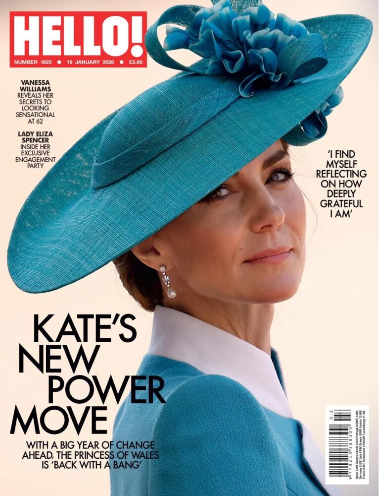 Hello! magazine - Kate Middleton cover (19 January 2026 - Issue 1925)