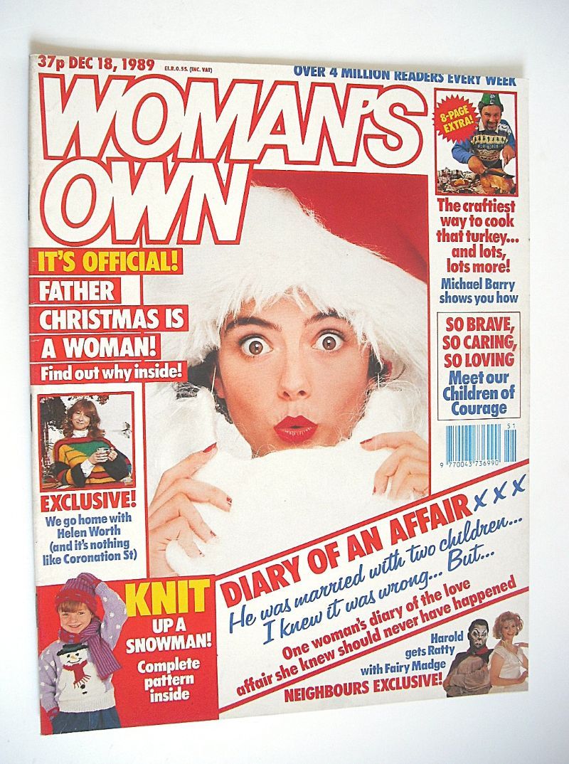 Woman's Own magazine - 18 December 1989