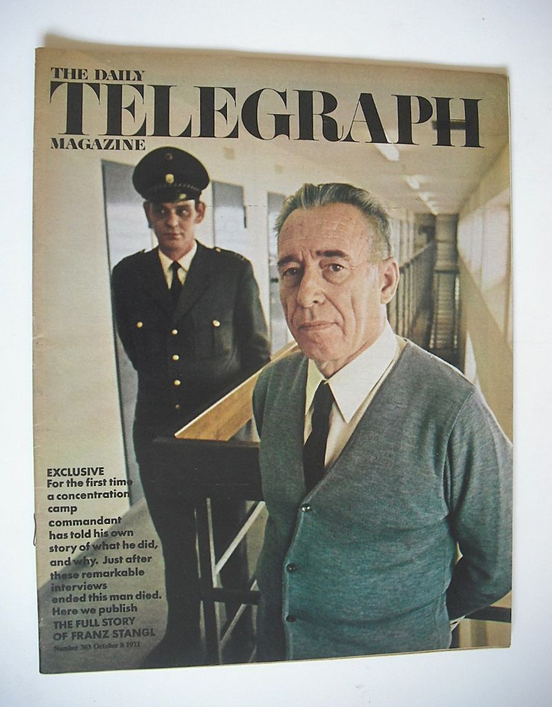 The Daily Telegraph magazine - Franz Stangl cover (8 October 1971)