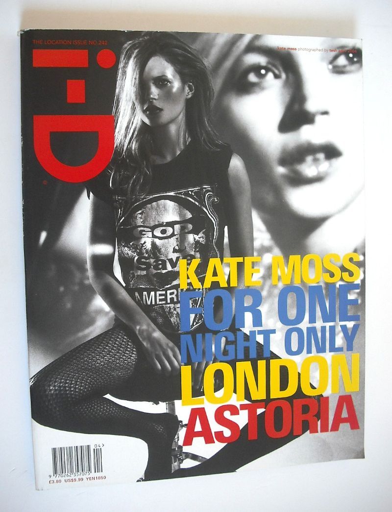 i-D magazine - Kate Moss cover (April 2004)