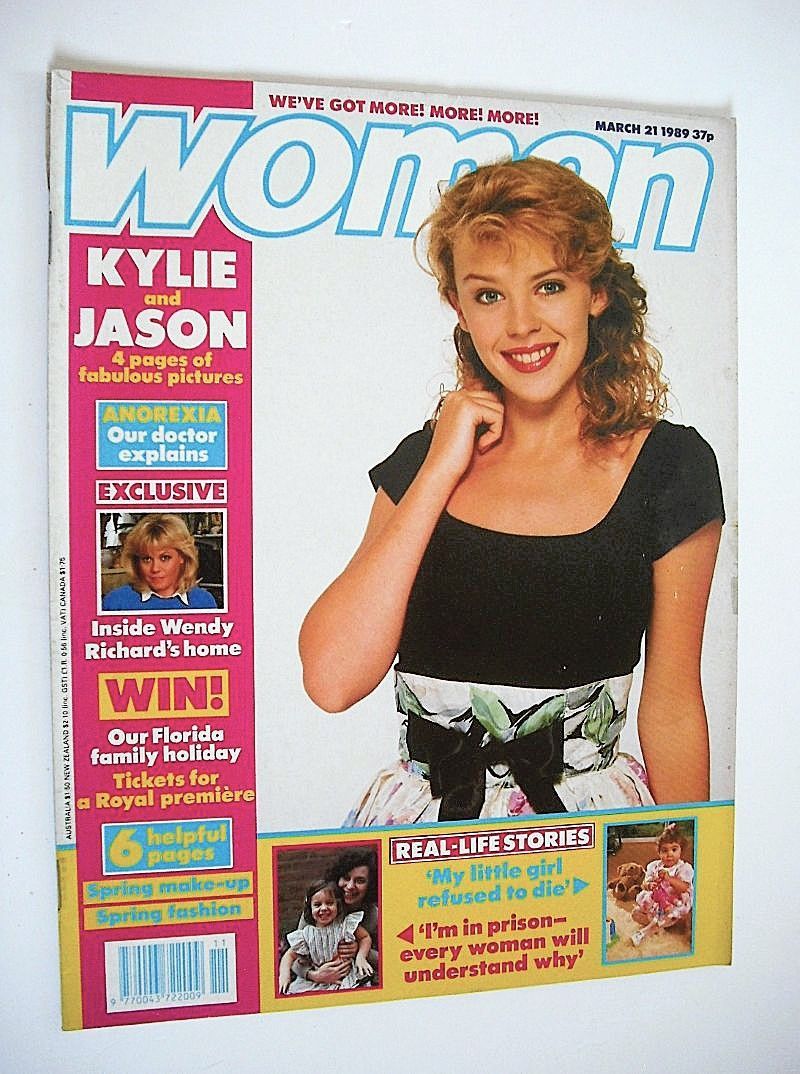 Woman magazine - Kylie Minogue cover (21 March 1989)
