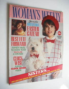 <!--1986-03-22-->Woman's Weekly magazine (22 March 1986 - British Edition)
