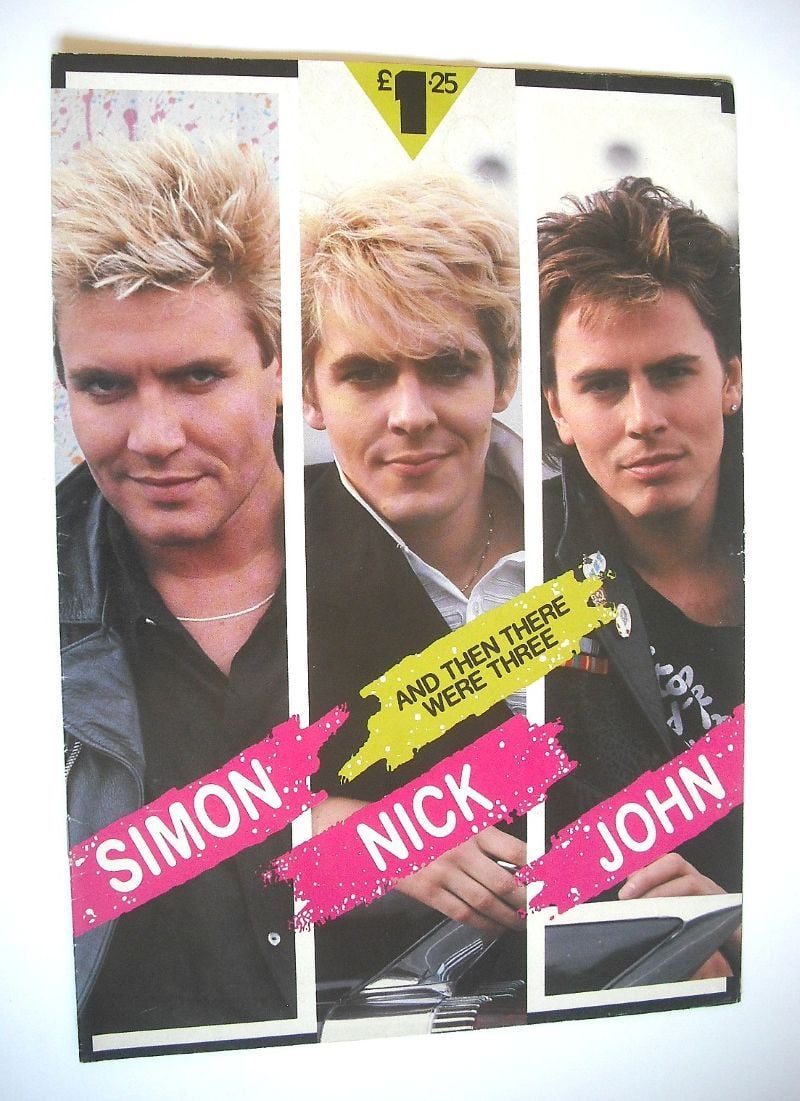 Duran Duran magazine - And Then There Were Three