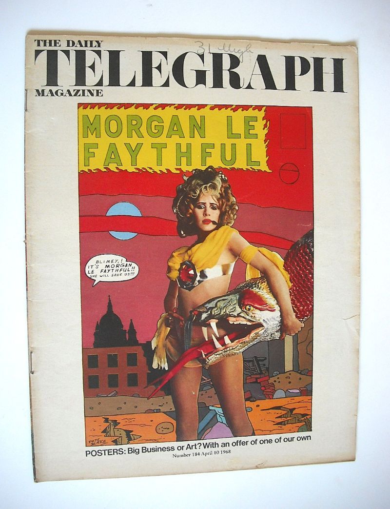 <!--1968-04-10-->The Daily Telegraph magazine - Marianne Faithfull cover (1