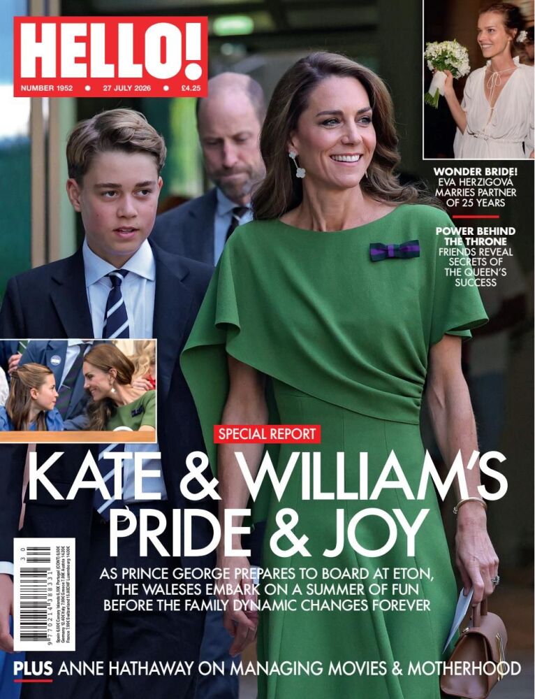 Hello! magazine - Kate Middleton and Prince George cover (27 July 2026 - Issue 1952)