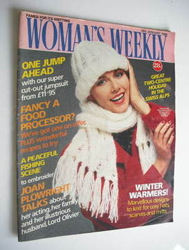 <!--1986-01-18-->Woman's Weekly magazine (18 January 1986 - British Edition
