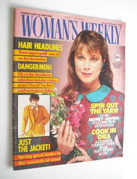 Woman's Weekly magazine (22 February 1986 - British Edition)