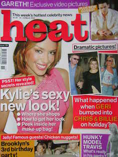 <!--2002-03-16-->Heat magazine - Kylie Minogue cover (16-22 March 2002 - Is