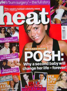 <!--2002-03-09-->Heat magazine - Victoria Beckham cover (9-15 March 2002 - 