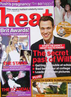 Heat magazine - Will Young cover (2-8 March 2002 - Issue 157)