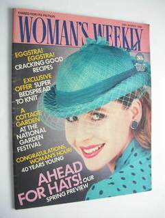 Woman's Weekly magazine (29 March 1986 - British Edition)