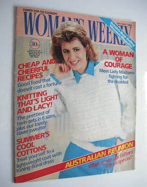 <!--1986-05-24-->Woman's Weekly magazine (24 May 1986 - British Edition)