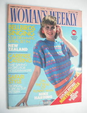 <!--1986-07-12-->Woman's Weekly magazine (12 July 1986 - British Edition)