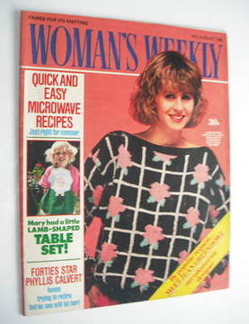 <!--1986-08-16-->Woman's Weekly magazine (16 August 1986 - British Edition)