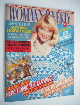 <!--1986-10-04-->Woman's Weekly magazine (4 October 1986 - British Edition)