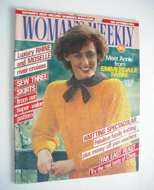 Woman's Weekly magazine (11 October 1986 - British Edition)