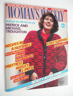 <!--1986-10-25-->Woman's Weekly magazine (25 October 1986 - British Edition