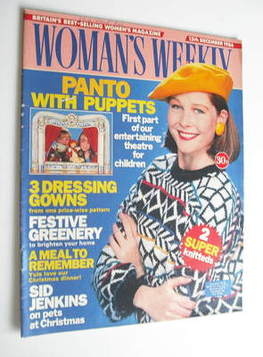 Woman's Weekly magazine (13 December 1986 - British Edition)