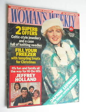 Woman's Weekly magazine (15 November 1986 - British Edition)
