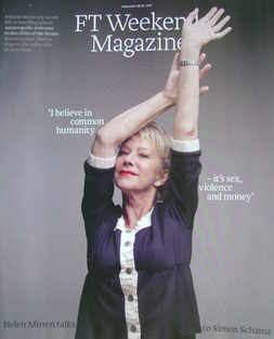 <!--2011-02-26-->FT Weekend magazine - Helen Mirren cover (26/27 February 2