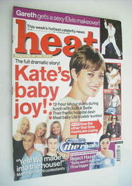 Heat magazine - Kate Moss cover (12-18 October 2002 - Issue 189)