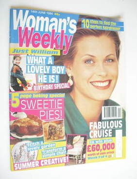 <!--1994-06-14-->Woman's Weekly magazine (14 June 1994)