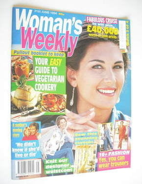 Woman's Weekly magazine (21 June 1994)