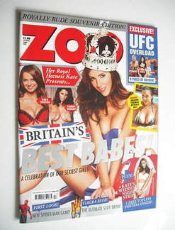 Zoo magazine - Britain's Best Babes cover (29 April - 5 May 2011)