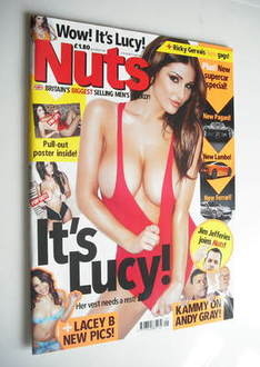 Nuts magazine - Lucy Pinder cover (4-10 February 2011)