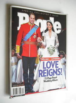 <!--2011-05-16-->People magazine - Prince William and Kate Middleton cover 