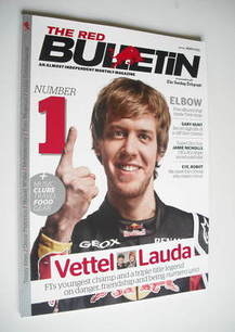 The Red Bulletin magazine - March 2011 - Sebastian Vettel cover