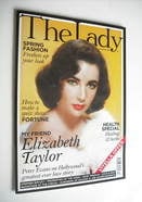 The Lady magazine (29 March 2011 - Elizabeth Taylor cover)