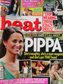 <!--2011-05-14-->Heat magazine - Pippa Middleton cover (14-20 May 2011)