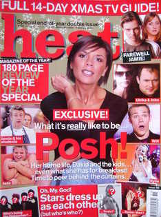 Heat magazine - Victoria Beckham cover (21 December 2002-3 January 2003 - Issue 199)