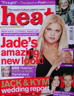 <!--2002-08-17-->Heat magazine - Jade Goody cover (17-23 August 2002 - Issu
