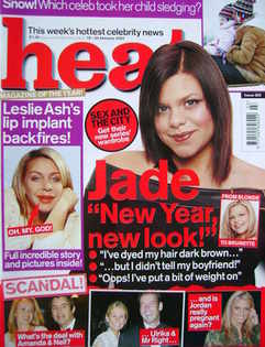 <!--2003-01-18-->Heat magazine - Jade Goody cover (18-24 January 2003 - Iss