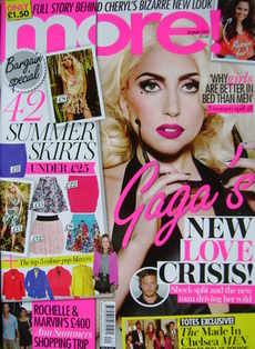 <!--2011-05-23-->More magazine - Lady Gaga cover (23 May 2011)