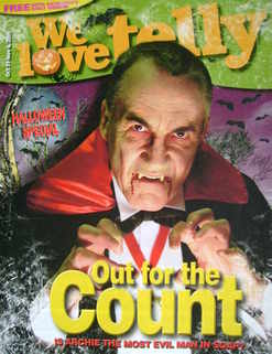 We Love Telly magazine - Larry Lamb cover (31 October-6 November 2009)