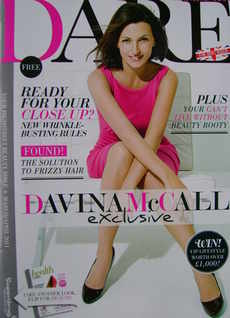 <!--2011-03-->Dare magazine - Davina McCall cover (March/April 2011)