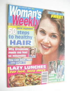 Woman's Weekly magazine (9 August 1994)